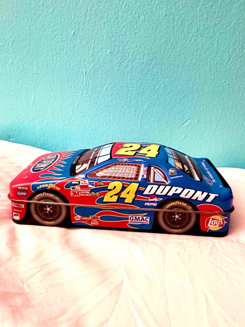 #24 Dupont Race Car Tin / Pencil Case